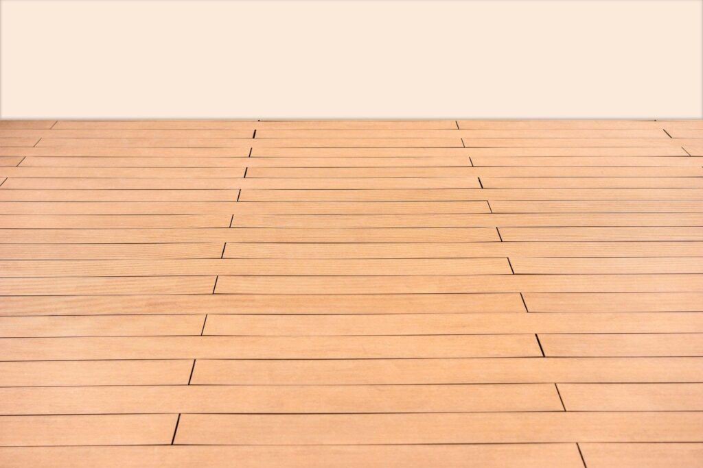 WPC outdoor decking sample